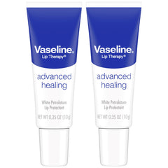 Vaseline Lip Therapy Advanced Healing lip balm tube for on-the-go hydration.