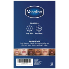 Vaseline Lip Therapy Creme Brulee with cocoa butter fragrance