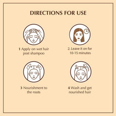 Vatika Naturals application on damp hair showing ease of use