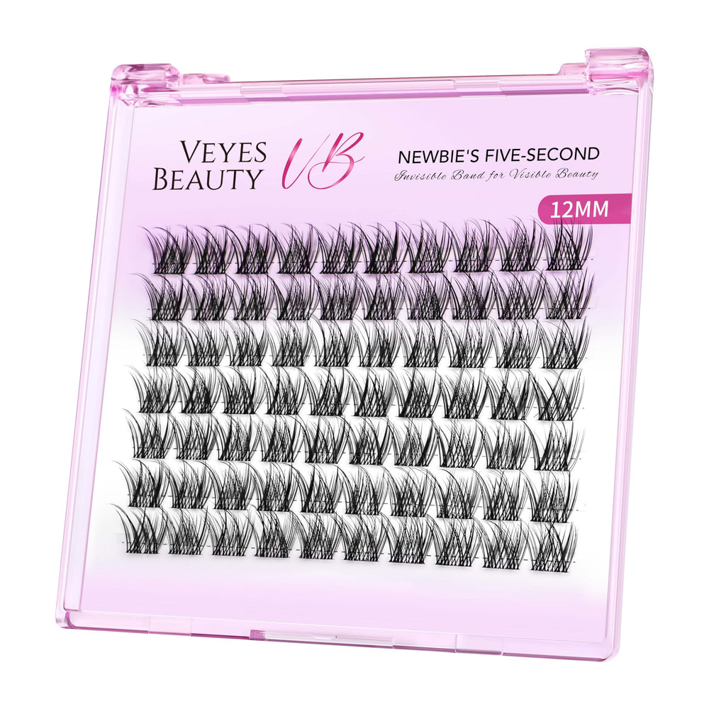 VEYESBEAUTY Lash Clusters tray ready for multiple DIY lash looks