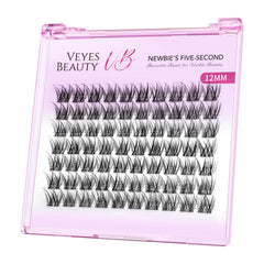 VEYESBEAUTY Lash Clusters tray ready for multiple DIY lash looks