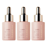 VEGAMOUR GRO Hair Serum bottle closeup showing a non-greasy daily-use formula.