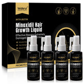 Veiderui Minoxidil Biotin 5% bottle showing hair growth support for thinning areas