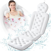 VEILS Luxury Bath Pillow full-body white cushion for a relaxing soak