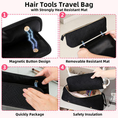 Veirdro bag features magnetic buttons for easy mat removal