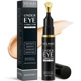 VELAMO ADVANCED Luminous Eye Corrector tube glides on for even under-eye tone.