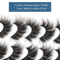 Veleasha fluffy lashes with dense outer edge for subtle drama.