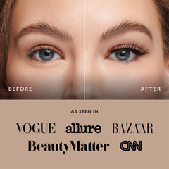 VELOUR Velour Effortless Lashes application closeup highlights simple, glue-and-go use.