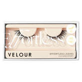 VELOUR Velour Effortless Lashes packaging shows compact set for easy travel and storage.