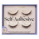 Velour Effortless Self Adhesive Eyelashes pack ready for quick, mess-free glam.