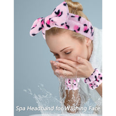VELSCRUN makeup headband keeps hair back for flawless makeup application