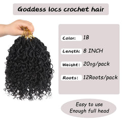 Vemet Goddess Locs crochet installation demo for beginners.