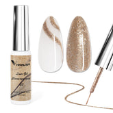 Venalisa liner gel nail polish bottle ready for precise color application