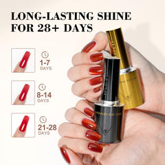Venalisa matte top coat bottle creates a smooth, long-lasting velvety finish.