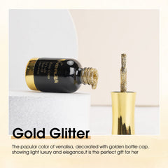 VENALISA at-home manicure with glossy, durable finish and long wear potential.