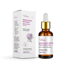 Venature Bakuchiol Retinol Serum bottle ready for daily anti-aging hydration.
