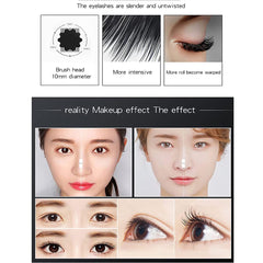 VeniCare waterproof mascara formula image demonstrates smudge-free wear in rain or sweat.