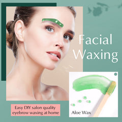 Vennco skin-friendly hard wax beads on sensitive skin-friendly formula