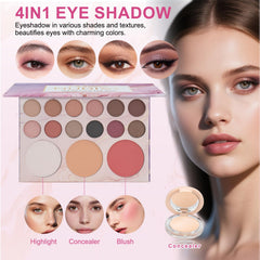 Venshun eyebrow pencil mascara concealer trio for defined eyes