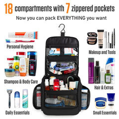 VENTURE 4TH removable-clear-pouch allows easy access to liquids during security checks.