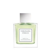 Vera Wang Embrace green tea pear bottle highlights fresh daytime scent