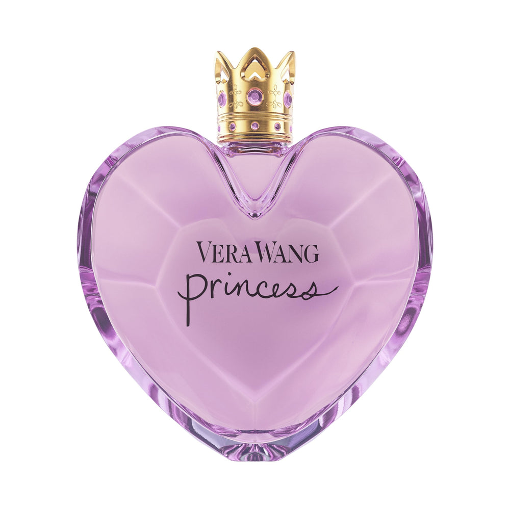 Vera Wang Princess Eau de Toilette bottle closeup highlighting elegant scent profile for daily wear.