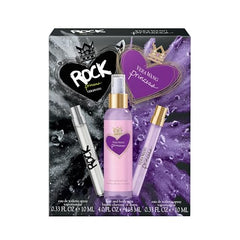 Vera Wang Princess-Rock Princess gift box highlights a versatile two-fragrance duo for special occasions.