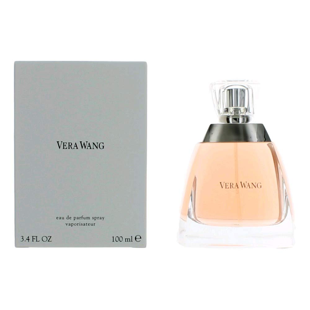 Vera Wang Eau de Parfum spray bottle, elegant fragrance for daily wear and special occasions.
