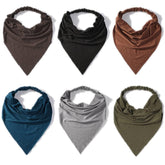 Vercret 6-pack scarf headband triangle scarf design for versatile style
