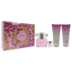Versace Bright Crystal bath and shower gel for a refreshing floral cleanse.