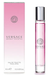 Versace Bright Crystal bottle front view, ideal for daily luxury fragrance routine.