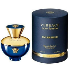 Versace Dylan Blue Pour Femme bottle—elegant design for everyday wear and refined confidence.