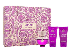 Versace Dylan Purple gift set – three-piece collection for luxury gifting and layered fragrance