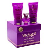 Versace Dylan Purple mini Splash bottle for travel fragrances.
