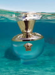 Versace Dylan Turquoise packaging appears gift-ready for special-occasion gifting.