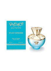 Versace Dylan Turquoise spray nozzle enables easy precise application.