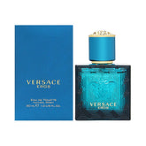 Versace Eros for Men bottle-front shows bold design for confident evenings.