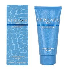 Versace Man Eau Fraiche bottle closeup, premium design for confident grooming
