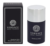 Versace Pour Homme deodorant stick packaging signals luxury daily freshness.