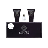 Versace Pour Homme mini set packaging shows refined gift presentation for special occasions