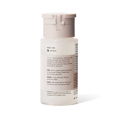 Versed Baby Cheeks Toner pour action demonstrates easy application.