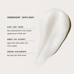 Versed Dew Point Gel Moisturizer included in a simple morning skincare routine