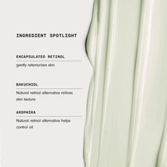 Versed Press Restart serum pump dispensing closeup shows easy nightly application