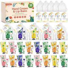 VESPRO 30-pack hand cream bulk set arrangement showcases gift-ready packaging.