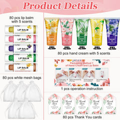VESPRO lip balm bulk set with five fragrances for daily moisture on the move.