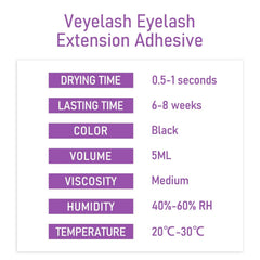 VEYES INC precision nozzle tip during lash application.