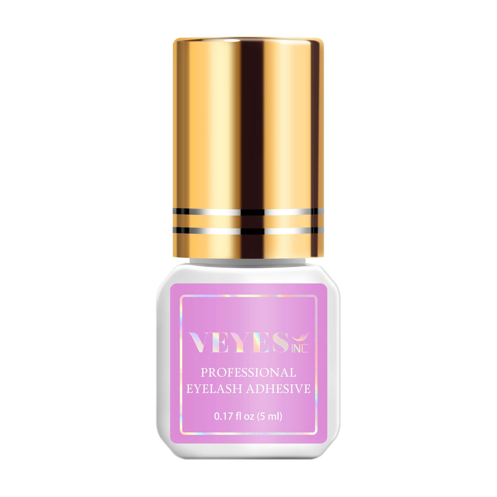 VEYES INC lash glue 5ml bottle cap demonstrates controlled, professional application.
