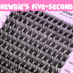 VEYESBEAUTY five-second-lashes application for quick beginner styling