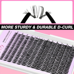 VEYESBEAUTY fluffy lashes for long-wear during holidays