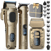 VGRPRO hair clipper kit with adjustable blades for precise fades and grooming.